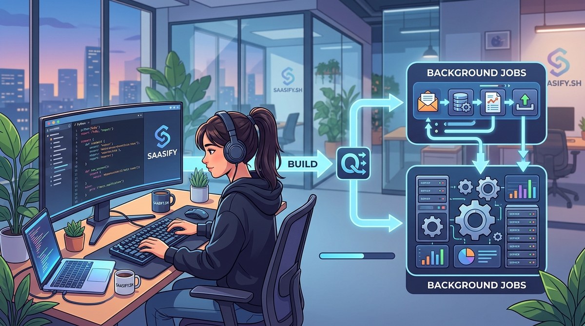 How to Implement Background Jobs for Your SaaS Without Slowing Down Development