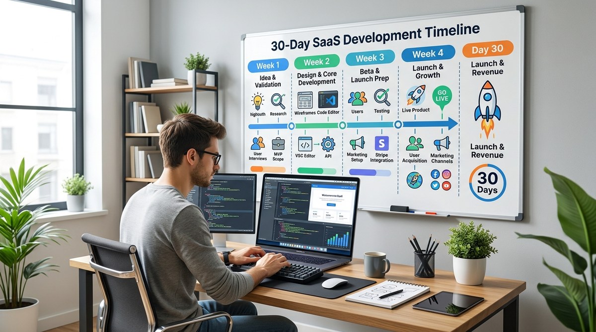 Can You Build a Profitable SaaS in 30 Days? A Realistic Timeline for Solo Founders
