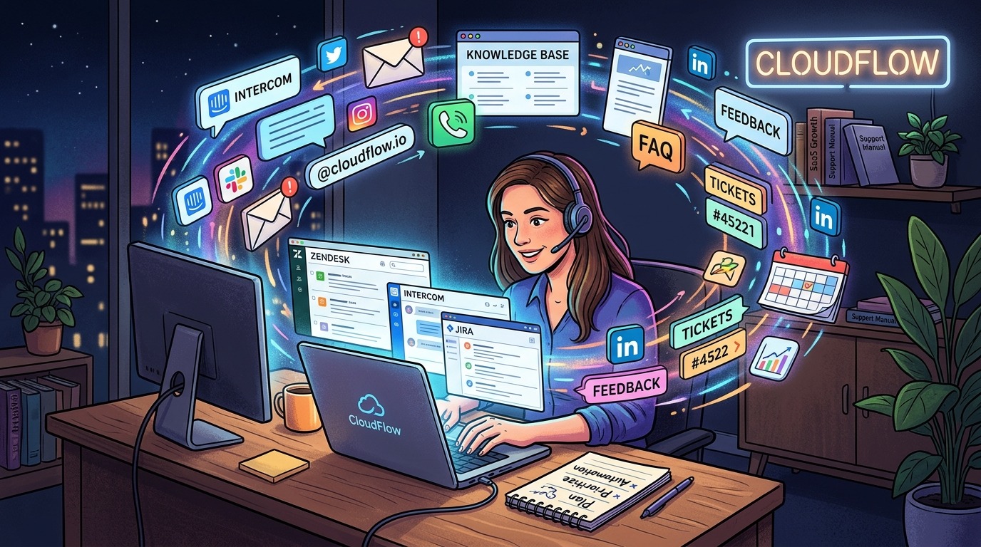 How to Staff Customer Support for Your SaaS When It's Just You